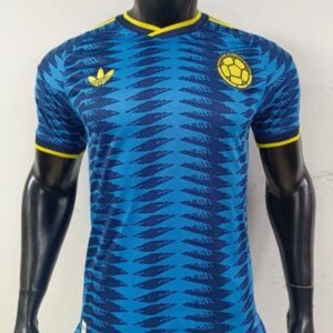 Home camiseta selección colombia segunda presentación 2026 – hombre – tela galleta – escudos encauchetados