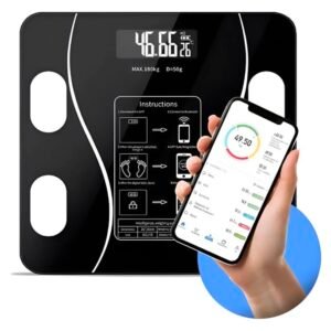 Home báscula digital inteligente con bluetooth
